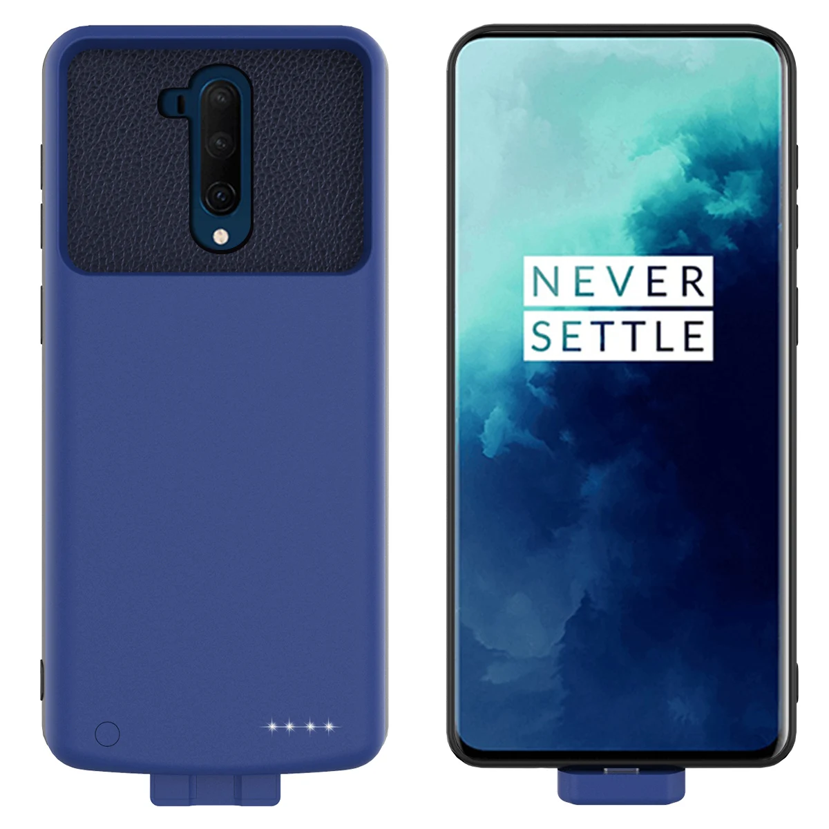 Чехол для зарядного устройства для OnePlus 7T Pro, 7000 мА/ч, магнитная Внешняя резервная зарядка, внешний аккумулятор, чехол для One Plus 7T Pro, чехол для аккумулятора