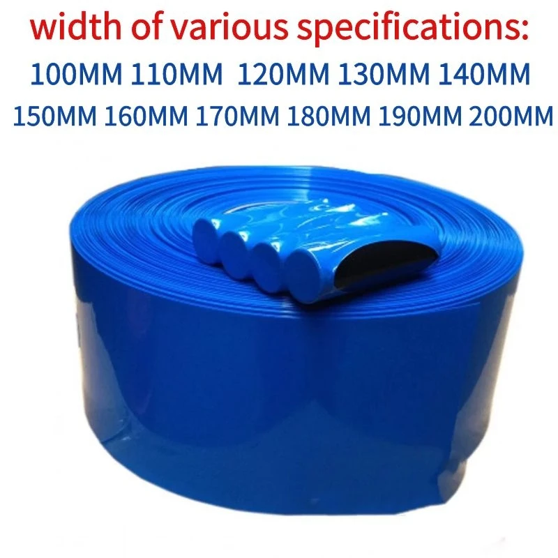 

1 meter Heat-Shrinkable Sheath PVC heat shrinkable tube 18650 26650 lithium battery skin package shrink sleeve insulation