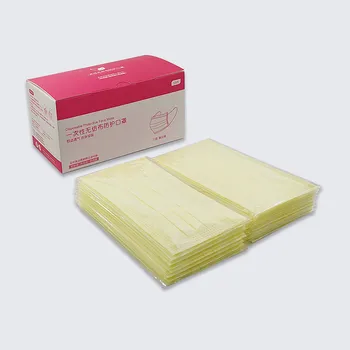 

Disposable Independent Face Masks Multicolor Blue Nonwoven 3 Layers Anti Dust Mask with Elastic Breathable Face Mouth Masks
