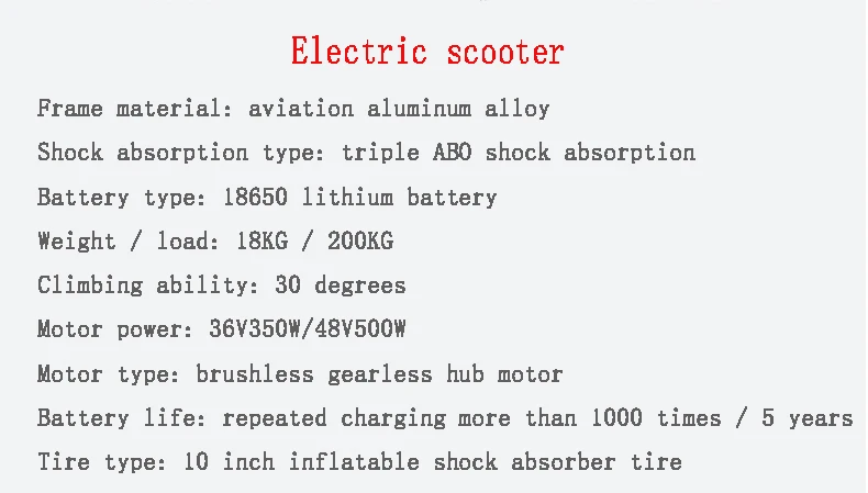 10 Inch Electric Scooter Seat Two Wheels Electric Scooters Full Waterproof 48V 500W Portable Foldable Electric Scooter Adult (15)