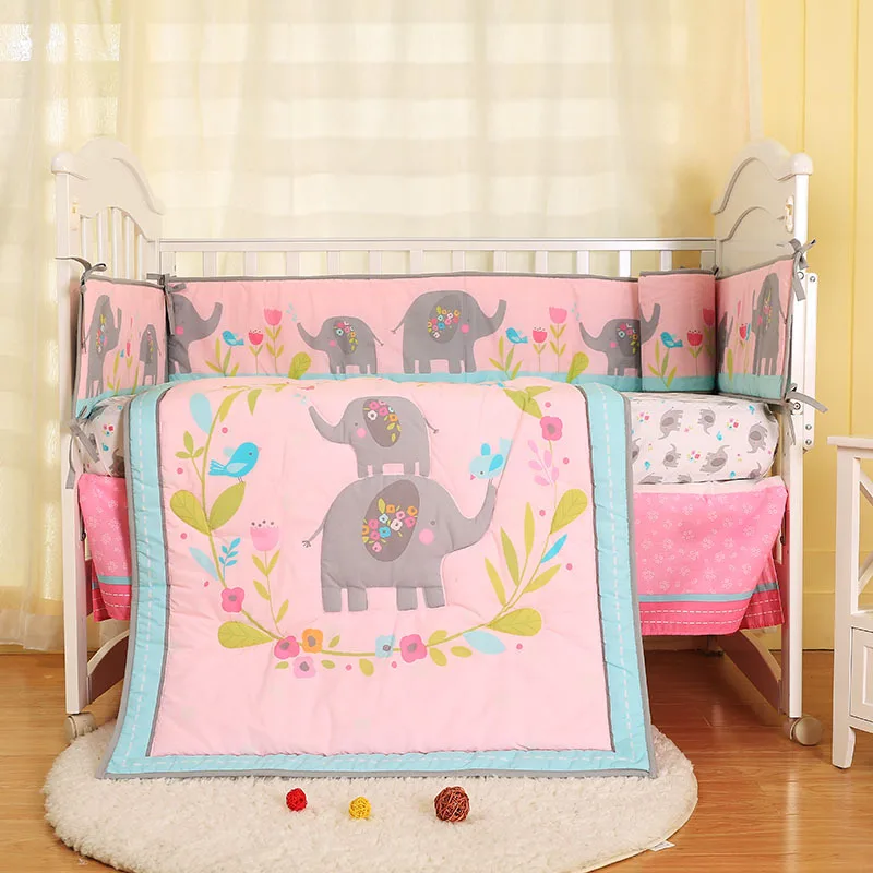 baby girl bumper set