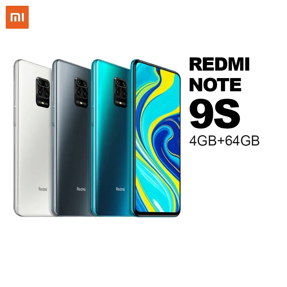 Смартфон Xiaomi Redmi Note 9S 64ГБ | 5020мАч мощный процессор Snapdragon 720G|Экран 6.67&quot FHD+| 5