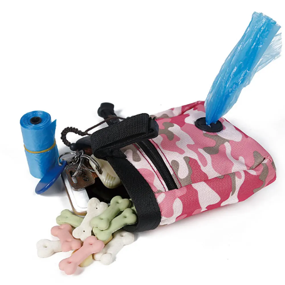 

Detachable Dog Training Treat Bags Snack bag Doggie Pet Feed Pocket Pouch Puppy Snack Reward Waist Bag Training Behaviour Aids