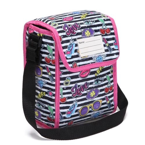 4L Портативная сумка для ланча для детей, Термосумка для пикника со льдом, небольшая сумка-холодильник для еды, напитков, термос, держатель для банок, охлаждающая сумка - Цвет: pink