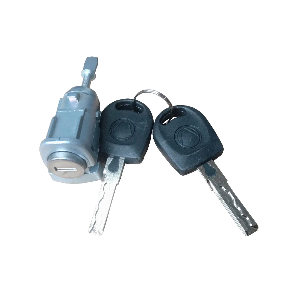 Замок дверной цилиндр картридж с 2 клавишами для VW BORA, GOLF 97-06 1U0837168 1U0837167E 6Q4837167E