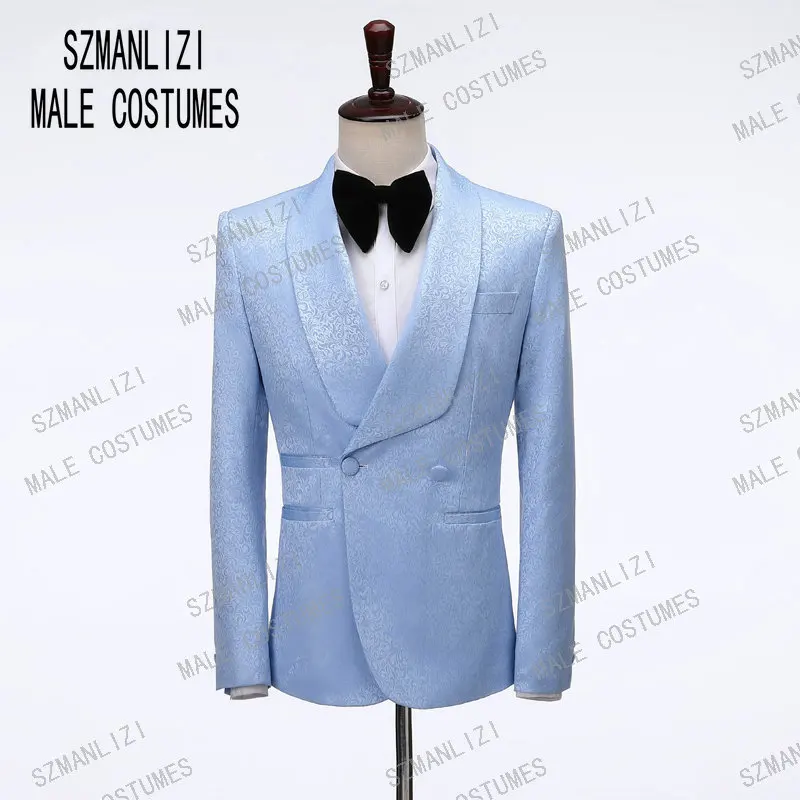 only jacket5 Мужские костюмы для официальных вечеринок, приталенный смокинг, блейзер для жениха, Свадебный костюм Terno Masculino - Цвет: only jacket5