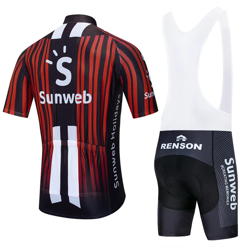 Командная Черная майка для велоспорта SUNWEB, 20D, велосипедные шорты, набор, Ropa Ciclismo, мужская летняя быстросохнущая одежда для велоспорта