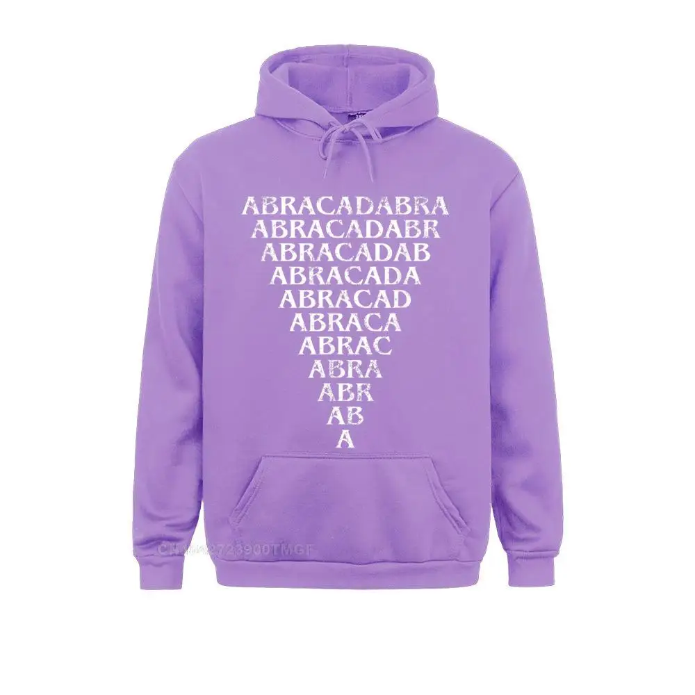 Abracadabra Triangle Long Sleeve Casual Unisex Hoodie