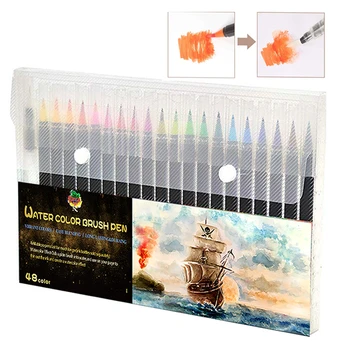 

Watercolor Brush Pens For Drawing Painting Water Color Art Marker