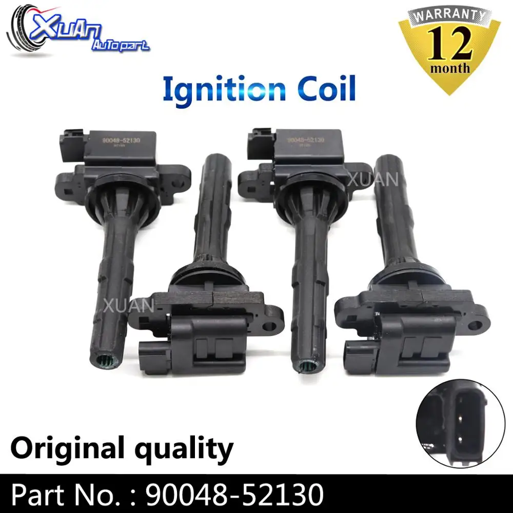 XUAN High Quality Car Ignition Coil 90048-52130 For Toyota Avanza Cami Duet Sparky 1.3L K3VE 9004852130 | Автомобили и мотоциклы