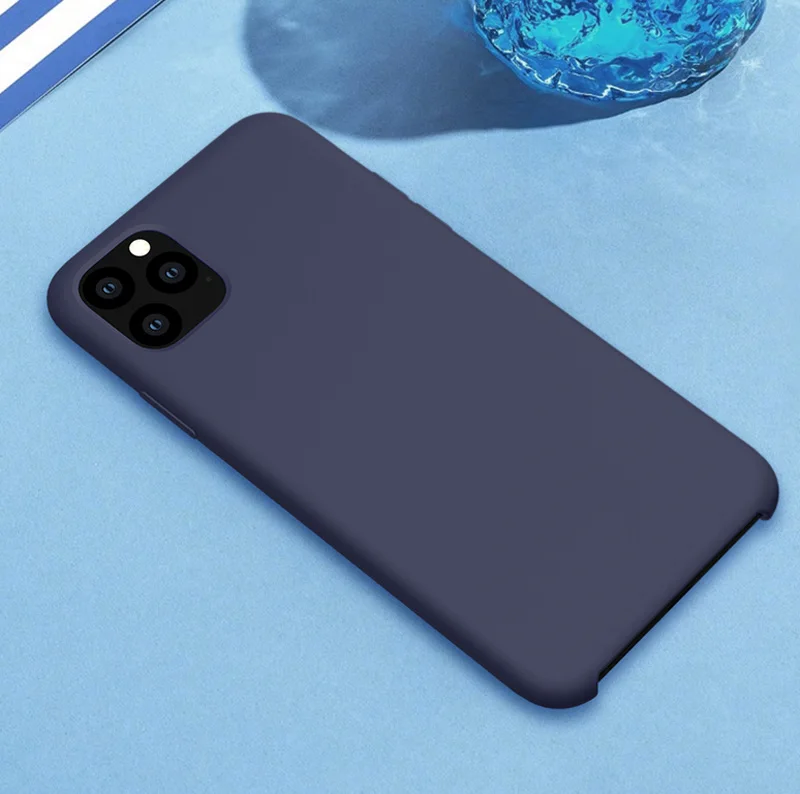 Nillkin жидкий силиконовый чехол для iPhone 11 Pro Max мягкий гелевый резиновый защитный