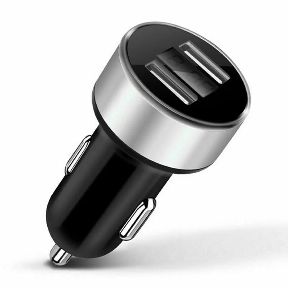 Автомобильное зарядное устройство с двумя USB портами 3 0 А|USB-адаптеры| |