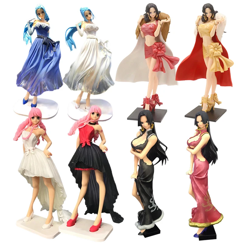 8 видов стилей Аниме одна штука Свадьба нефельтари Виви Перона Боа Хэнкок ПВХ