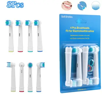 

Electric Toothbrush Heads Replacement Brush fit for Oral B soft comfort 8PCS