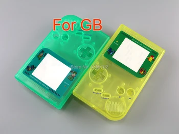

5sets Light luminous Full Housing Shell Case for Nintendo Gameboy Classic for GB DMG GBO shell complete set with buttons