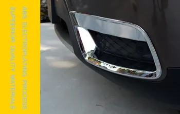 

ABS Chrome Exterior Front Fog Lamp Light Decorative Trim 2pcs Glossy FOR BMW X3 F25 2011 2012 2013