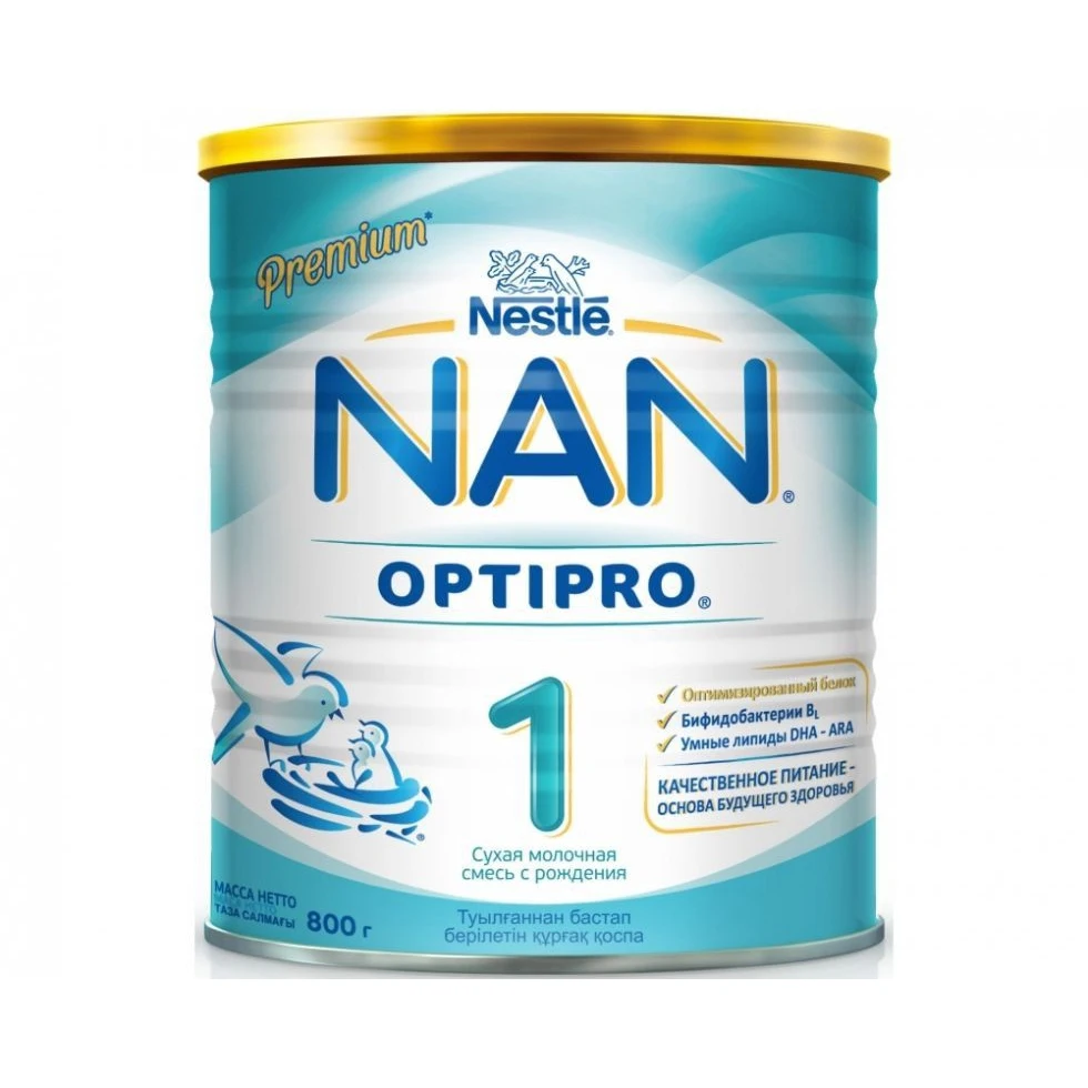 Blend Nestlé nan premium optipro 1 milk powder 800g Baby Food Powered Milk Special Mother Kids | Мать и ребенок