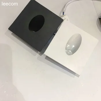 

4pcs/lot Led Mini Cabinet Downlight 1w Diameter 80mm 230v Black Frame Recessed Ceiling No Flicker Spot Lights For Home