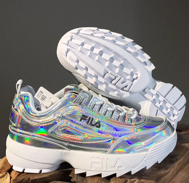 Fila Gold silver Running Shoes Men Breathable Disruptor II 2 Sneakers F09 _ - AliExpress