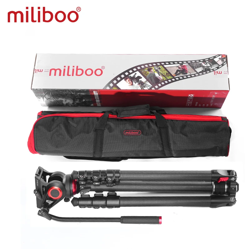 Штатив для камеры miliboo MUFP из углеродного волокна легкий компактный штатив с