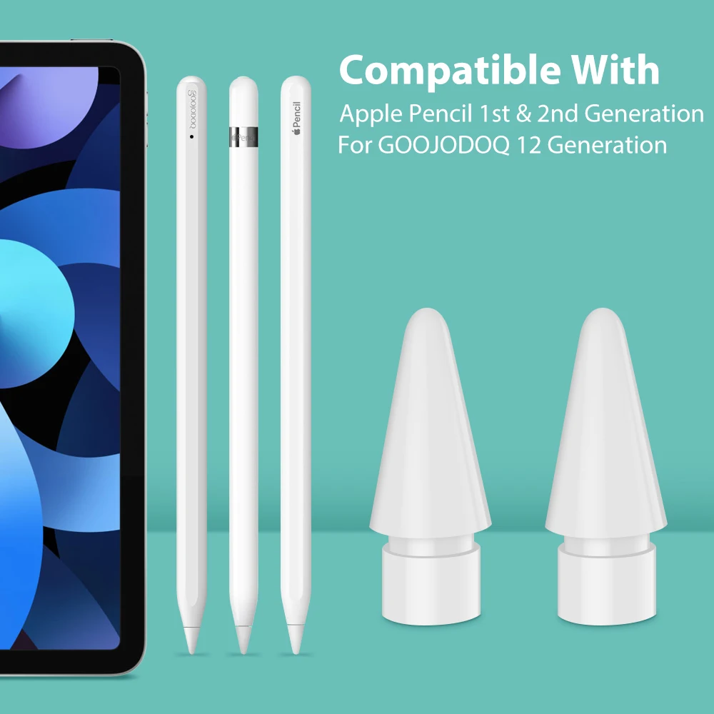 10th 30th GO30 Pencil Nib Tip for GOOJODOQ Pencil for Apple Pencil 2 1 iPad 2018-2023 with Palm Rejection 6