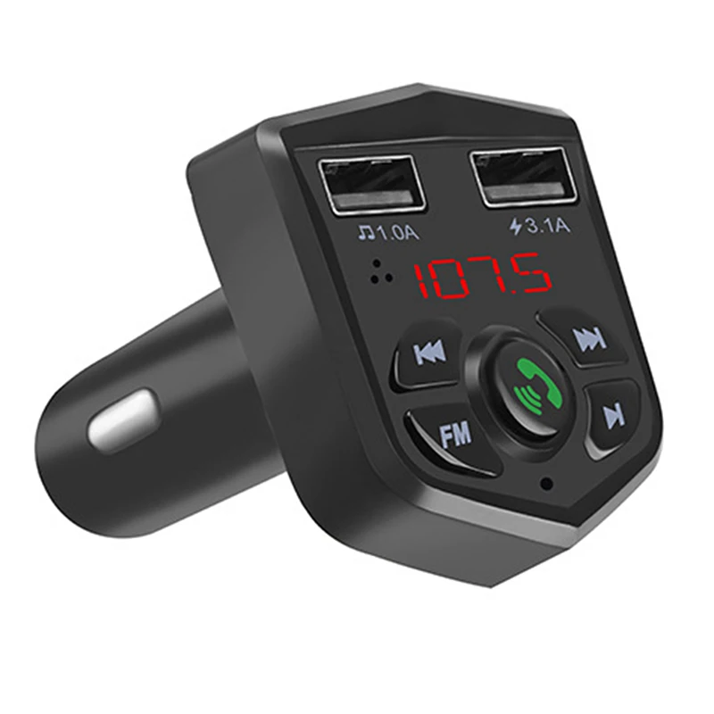 DC 12-24 в автомобильный Bluetooth комплект MP3-плеер fm-передатчик двойной USB 3.1A автомобильное зарядное устройство дисплей напряжения Micro SD TF воспроизведение музыки