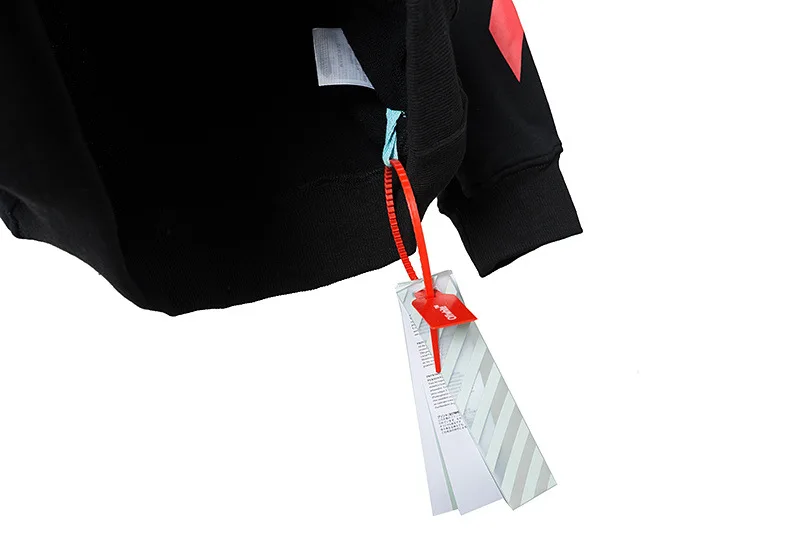OFF-WHITE OW Осень-Зима Новая высококачественная мужская толстовка с принтом летучей мыши