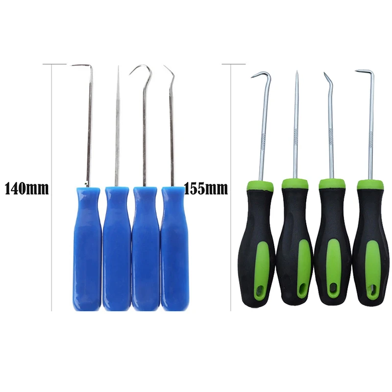 New Hook and Pick Set for Oil Seal or O-rings Removal Tool Auto Gasket Pick Mini Precision Hooks Puller Remover Car Repair Tool New Hook and Pick Set for Oil Seal or O-rings Removal Tool Auto Gasket Pick Mini Precision Hooks Puller Remover Car Repair Tool