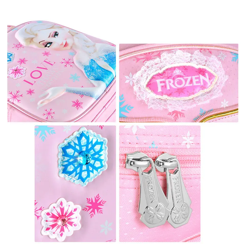 Disney Frozen 2 Школьный рюкзак для девочек 1-3 класса, новинка, Детский рюкзак с принцессой Эльзой для девочек, водонепроницаемый рюкзак для путешествий