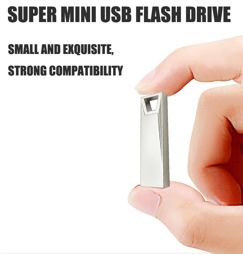 Металлический USB флеш-накопитель, 128 ГБ, флеш-накопитель, 64 ГБ, 32 ГБ, 16 ГБ, полная емкость, Портативная память, USB флешка, флеш-накопитель, USB накопитель, подарок