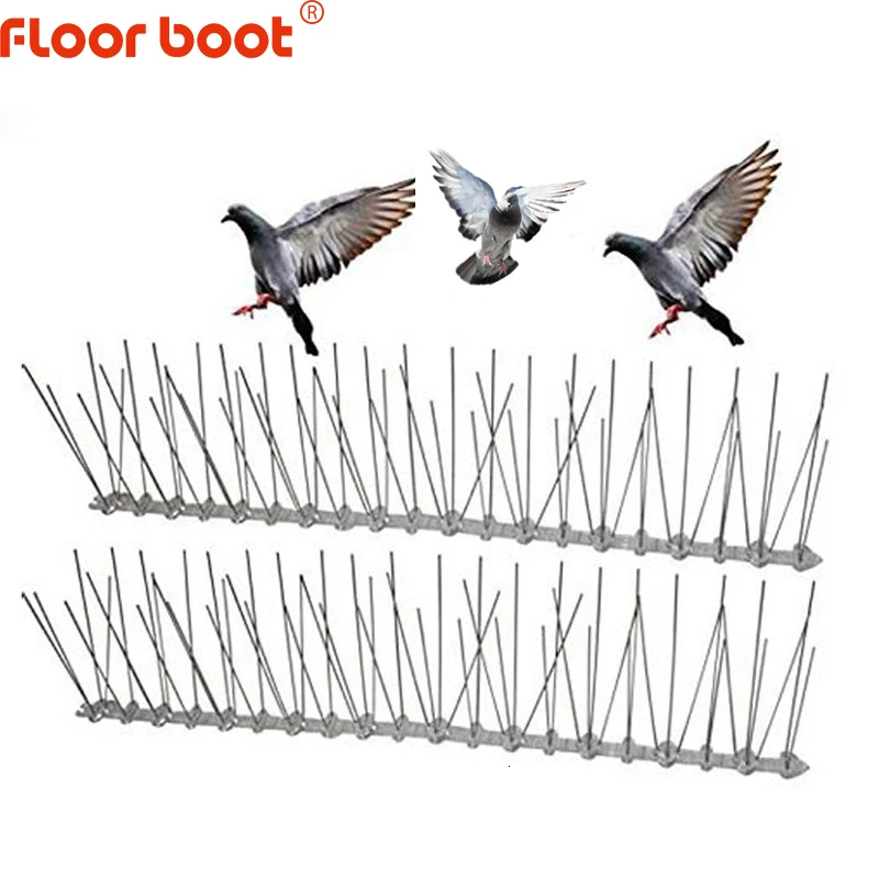 Отпугиватель птиц пластиковый инструмент для защиты от из нержавеющей стали 1 12