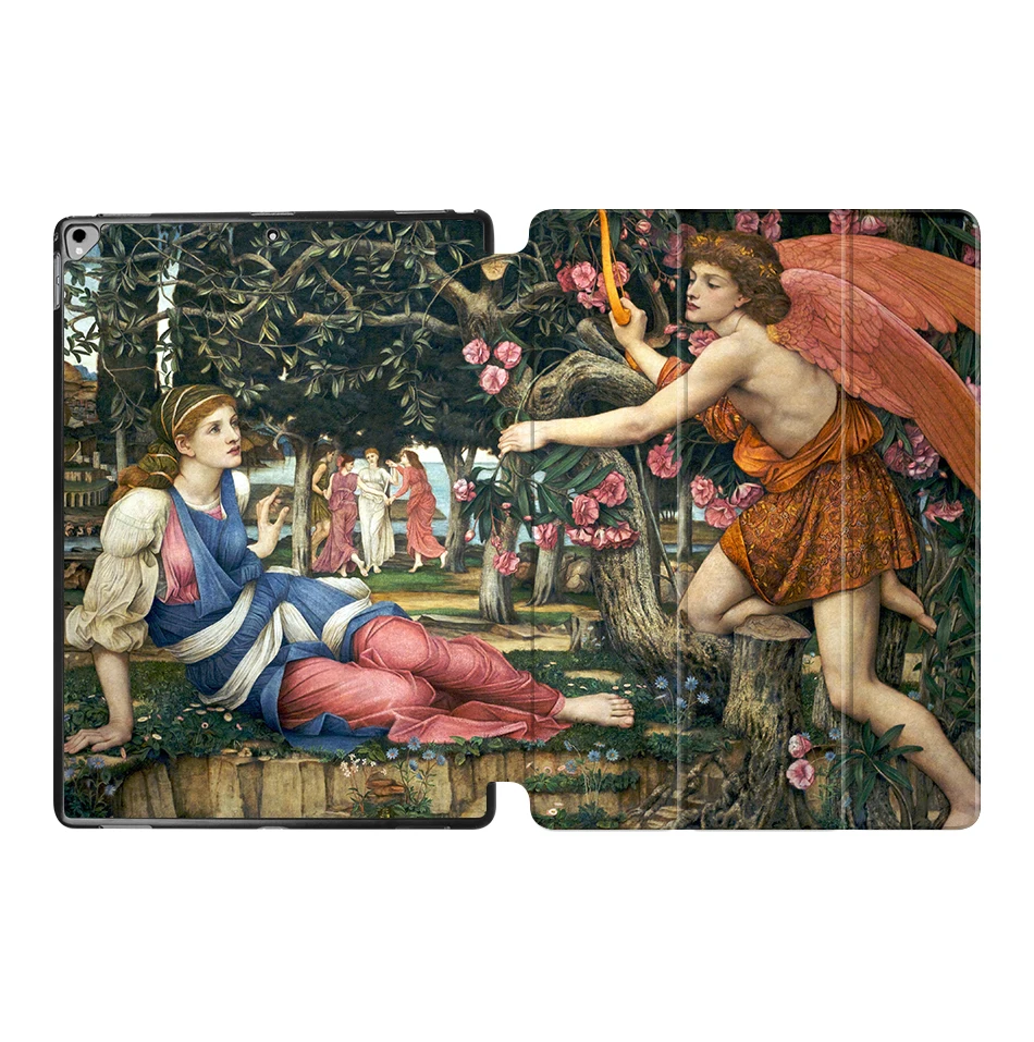 Чехол Sanmubaba для iPad Pro 12,9 '' версия ультра-тонкий PU кожаный флип-стенд смарт-чехол масляный планшет для рисования чехол Funda - Цвет: IPAD04