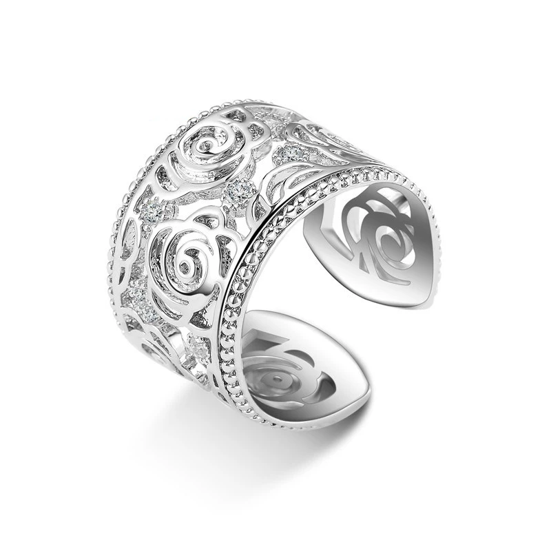 Кольцо женское из серебра 925 пробы