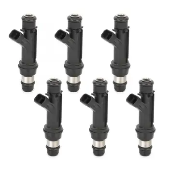 

6pcs Oil Fuel Injector Nozzle Injector Pipe 25317671 Fits for BUICK RAINIER 4.2L 2004 engine fuel injector