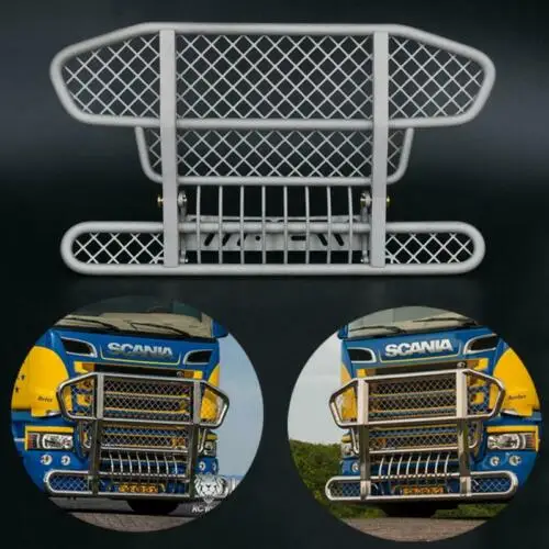 LESU металлический передний бампер D 1/14 Tmy Sca R620 R470 RC тягач прицеп TH16401