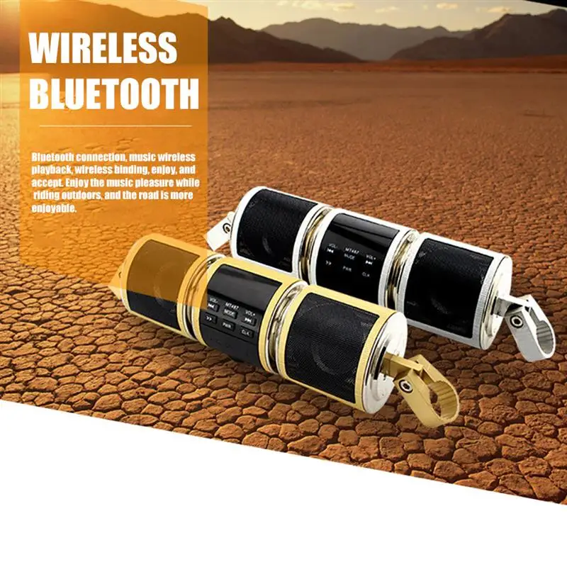MT487 мотоцикл Bluetooth музыкальный плеер MP3 FM радио регулируемый светодиодный экран Высокое качество мотоцикл стерео динамик водонепроницаемый