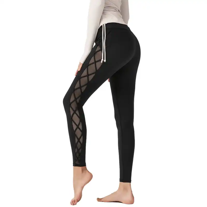 mesh gym leggings