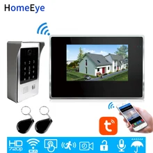 Best Offers WiFi Video Intercom System IP Video Door Phone TuyaSmart App Remote Unlock Code Keypad+IC Card Home Access Control Touch Screen Best Offers WiFi Video Intercom System IP Video Door Phone TuyaSmart App Remote Unlock Code Keypad+IC Card Home Access Control Touch Screen
