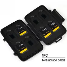 110*20*75 мм Портативная Алюминиевая карта памяти коробка водонепроницаемый чехол для карт памяти с 8 слотами легкий Органайзер держатель для карт