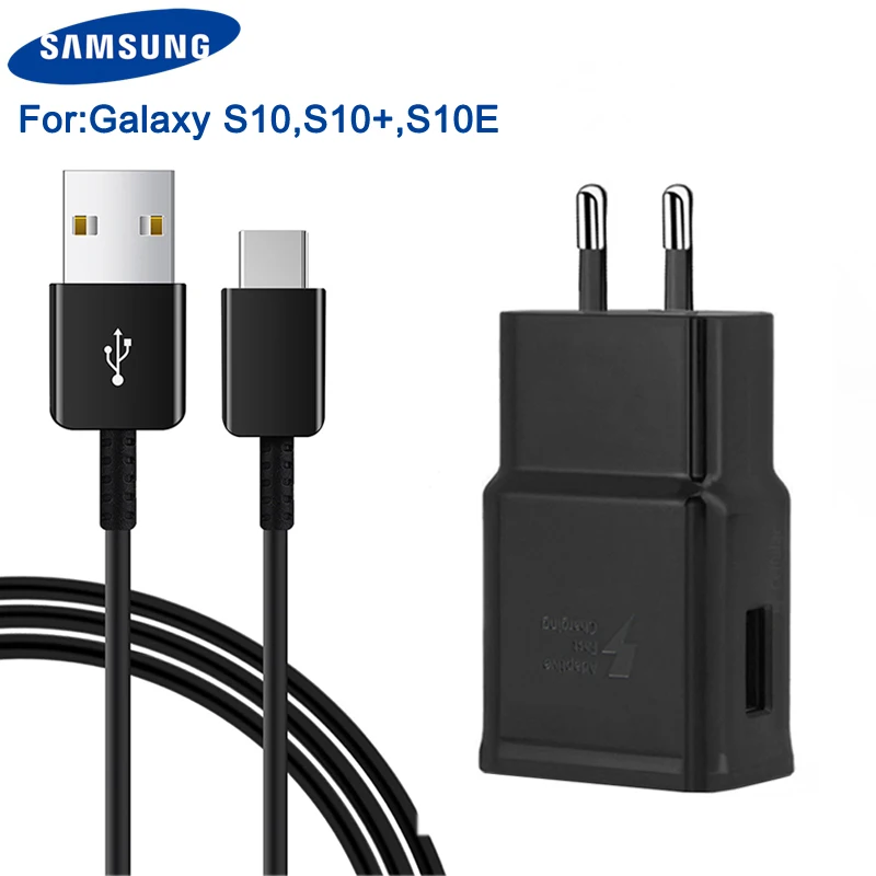 Оригинальный SAMSUNG 9V Быстрое зарядное устройство адаптер для Samsung GALAXY S10 S10E S10Plus