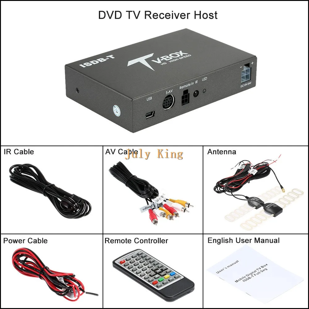 Isdb T Car Digital Hd Tv Receiver And Turner Set Top Tv Box Hd Iron Shell Dual Antenna For South America And Japan Etc Tv Receiver For Car Aliexpress