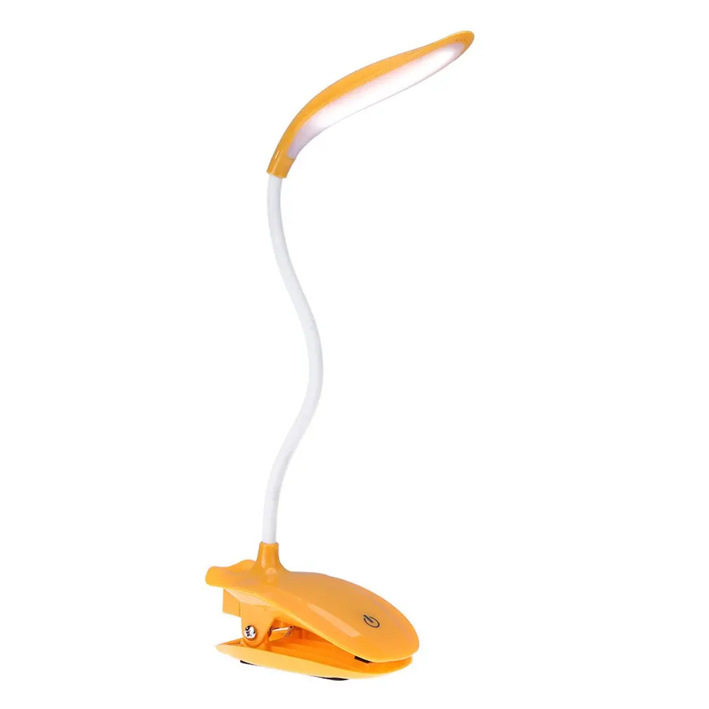 

USB Bed Reading Book Night Light LED Table Lamp Students Reading Desk Clip Eye Care Protective Reading Clip Light Lamp