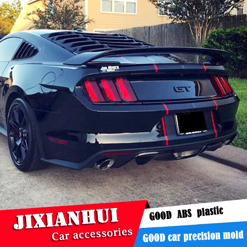 Спойлер для Mustang 2015-2018 Ford спойлер GT KSK из АБС-пластика заднее крыло автомобиля