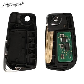 Keyforkess 2/3 Pulsanti di Controllo 315Mhz Chiave con il Circuito Integrato Per Toyota Corolla RAV4 Camry CROWN Reiz Toy43 TOY48 Modificato di Vibrazione chiave a distanza - Jingyuqin 2 3 Pulsanti di Controllo 315Mhz Chiave con il Circuito Integrato Per Toyota Corolla