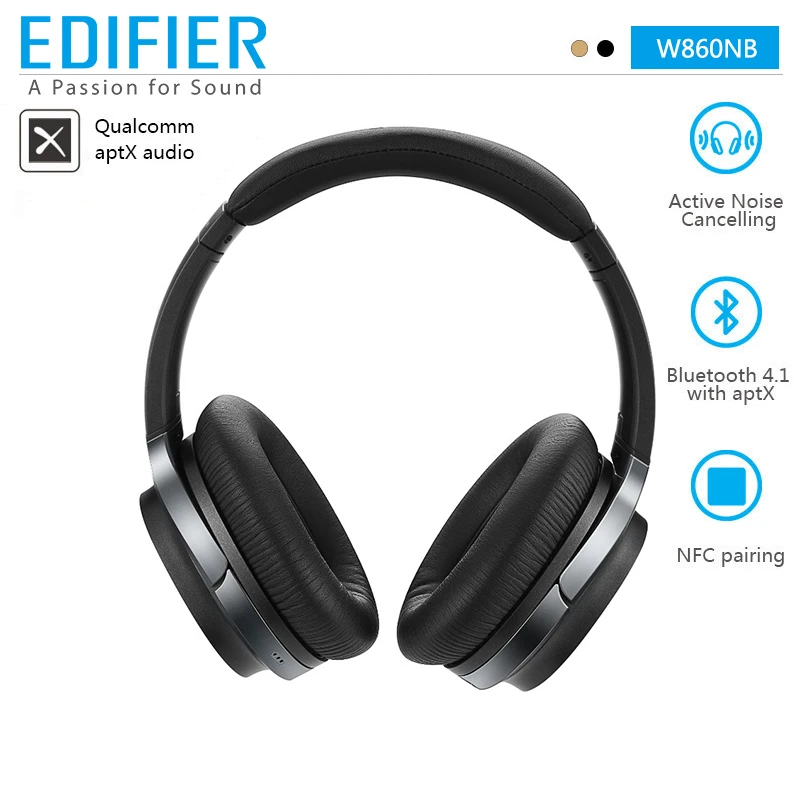 edifier active noise cancelling bluetooth headphones
