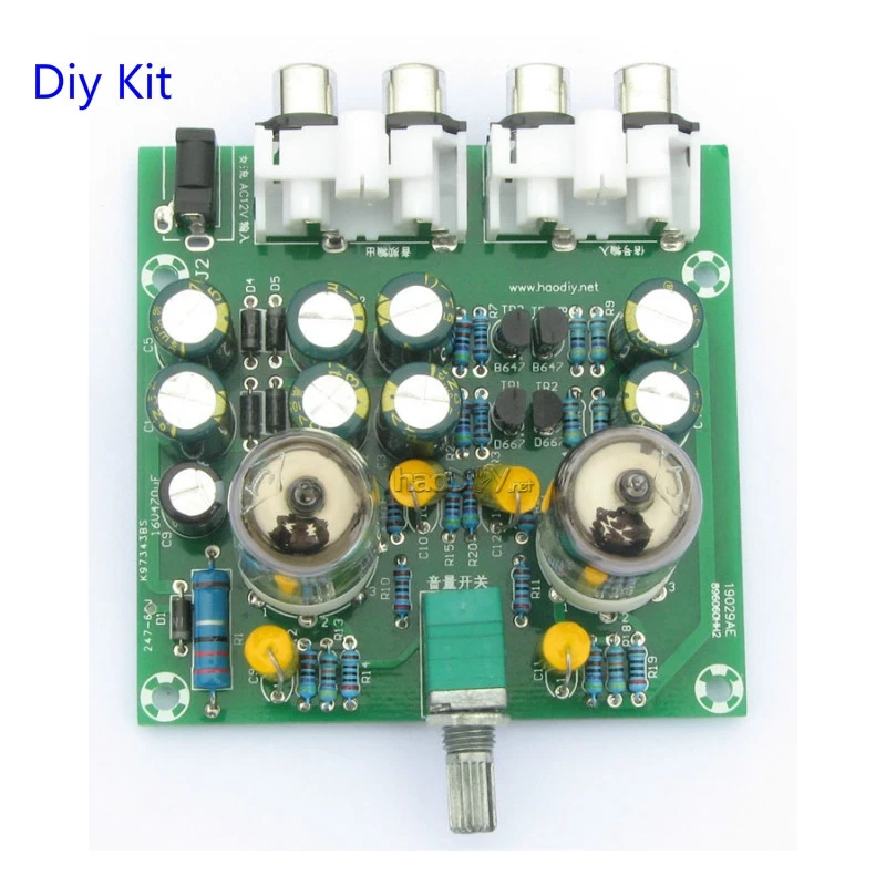 Amplificadores de Tubo Placa de Áudio Amplificador Pré-amp Áudio Mixer 6j1 Válvula Preamp Bile Buffer Kits Diy - Image 3
