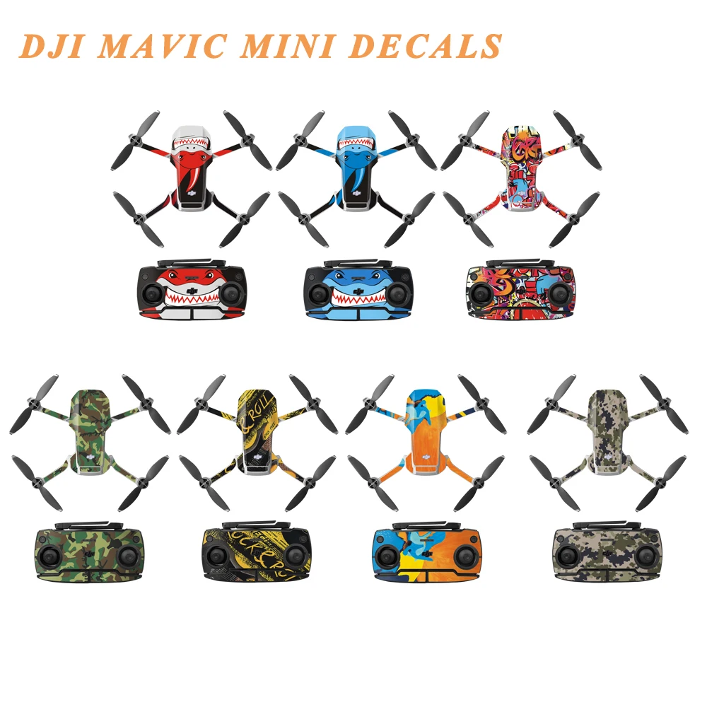 Mavic Мини Защитная пленка наклейки пульт дистанционного управления