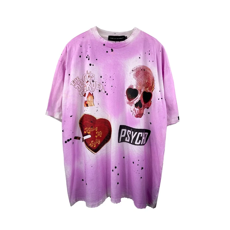 Uncledonjm 愛ピンク男性 Tシャツ O ネックメンズ Tシャツゆったりヒップホップストリートウェアトップス半袖 Tシャツ Nf Nb22 T Shirts Aliexpress