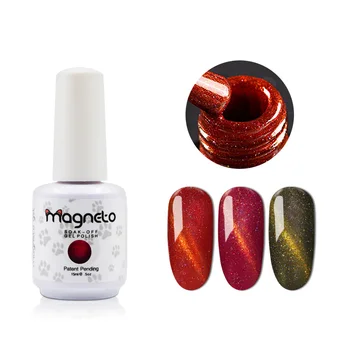 

3 Bottles Lvmay Rainbow Magneto Gel Polish For Nails Shinning Color UV Factory Supply Soak Off 15ml Artistic Gelpolish