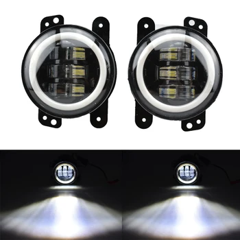 

Pair 30W 4" LED Fog Lights LED Passing Driving Lamps for 2011 2012 J eep Grand Cherokee 2005-2010 Chrysler 300
